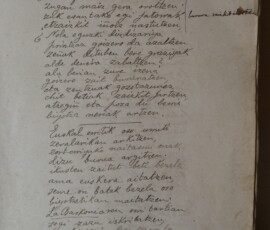 Pello Mari Otaño, 13 de febrero de 1903