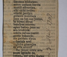 A zer bi, 12 de marzo de 1906