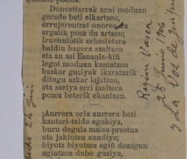 Bizi bedi Donostiya Pepe Artola